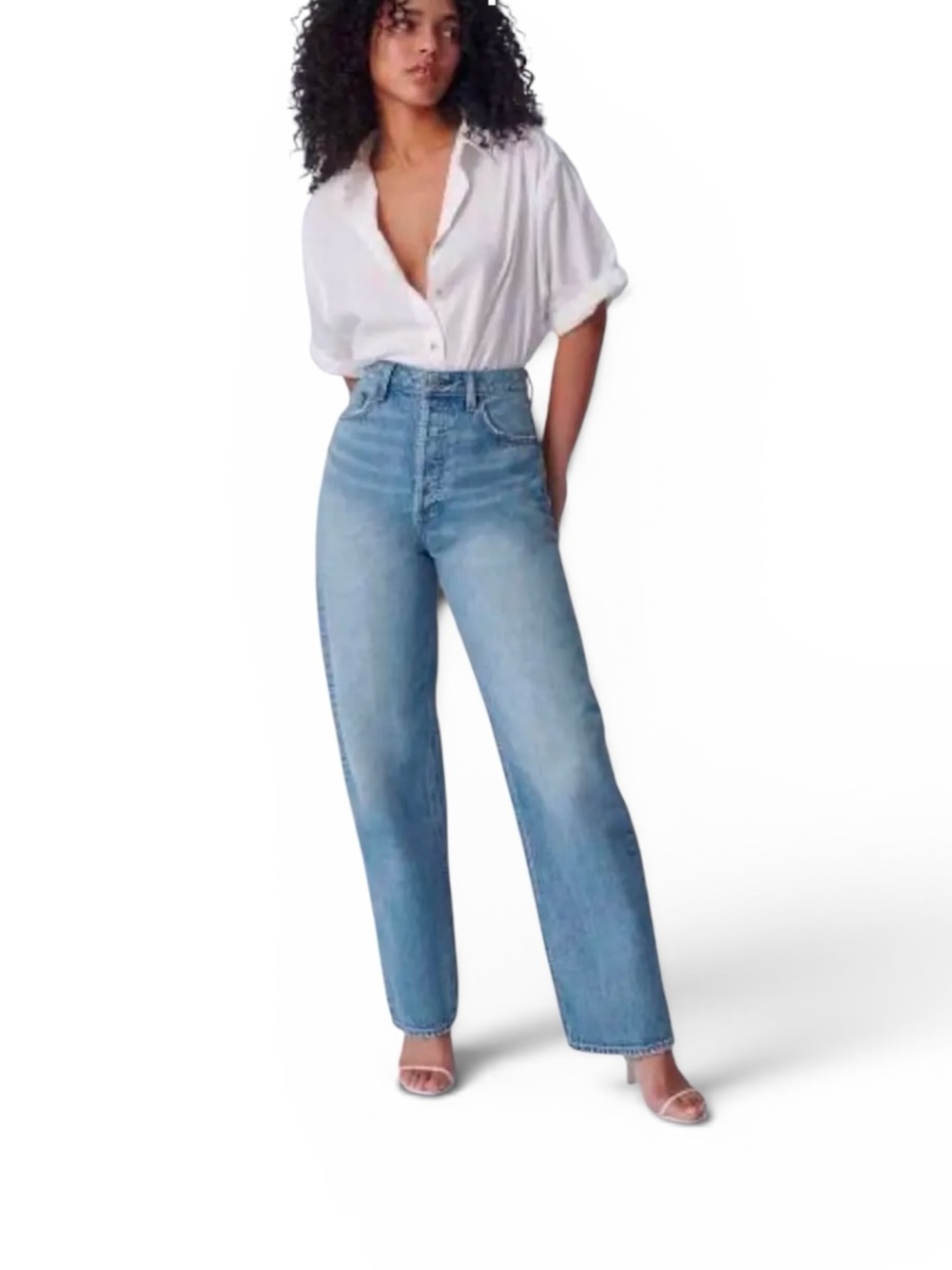 DENIM FORUM Mia High-Rise Curve